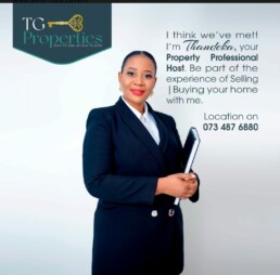 We would like to extend our heartfelt congratulations to Thandeka Mchunu on the opening of her real estate company! Congratulations on your new venture, and we wish you every success in the years ahead! #NMA #TGProperties #Congratulations #Company #New #Success #RealEstate