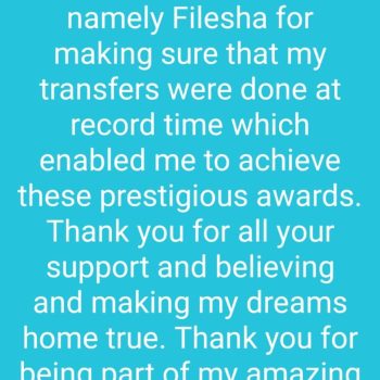 Thank you Naz for your appreciation and support. We look forward to being of service to you and your clients in the future